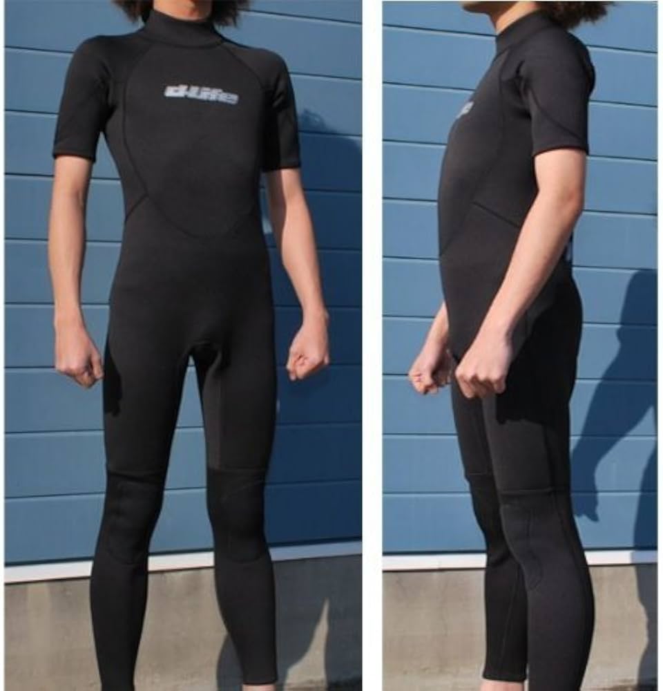 Amazon | dlife[デライフ]2×3mmシーガルウエットスーツ[ブラック